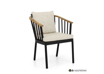 Обідній стілець Apple Bee Condor 60 x 64 Black/Natural