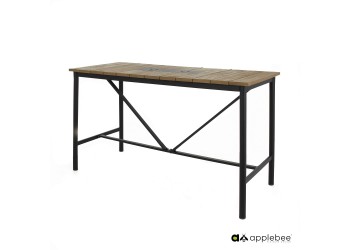 Барний стіл Apple Bee Milou 150х78 Antique/Black