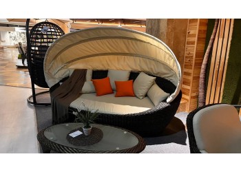 Диван з навісом Luxor Paradiso L55