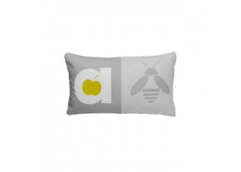 Подушка Apple Bee Logo 52 x 30 Grey