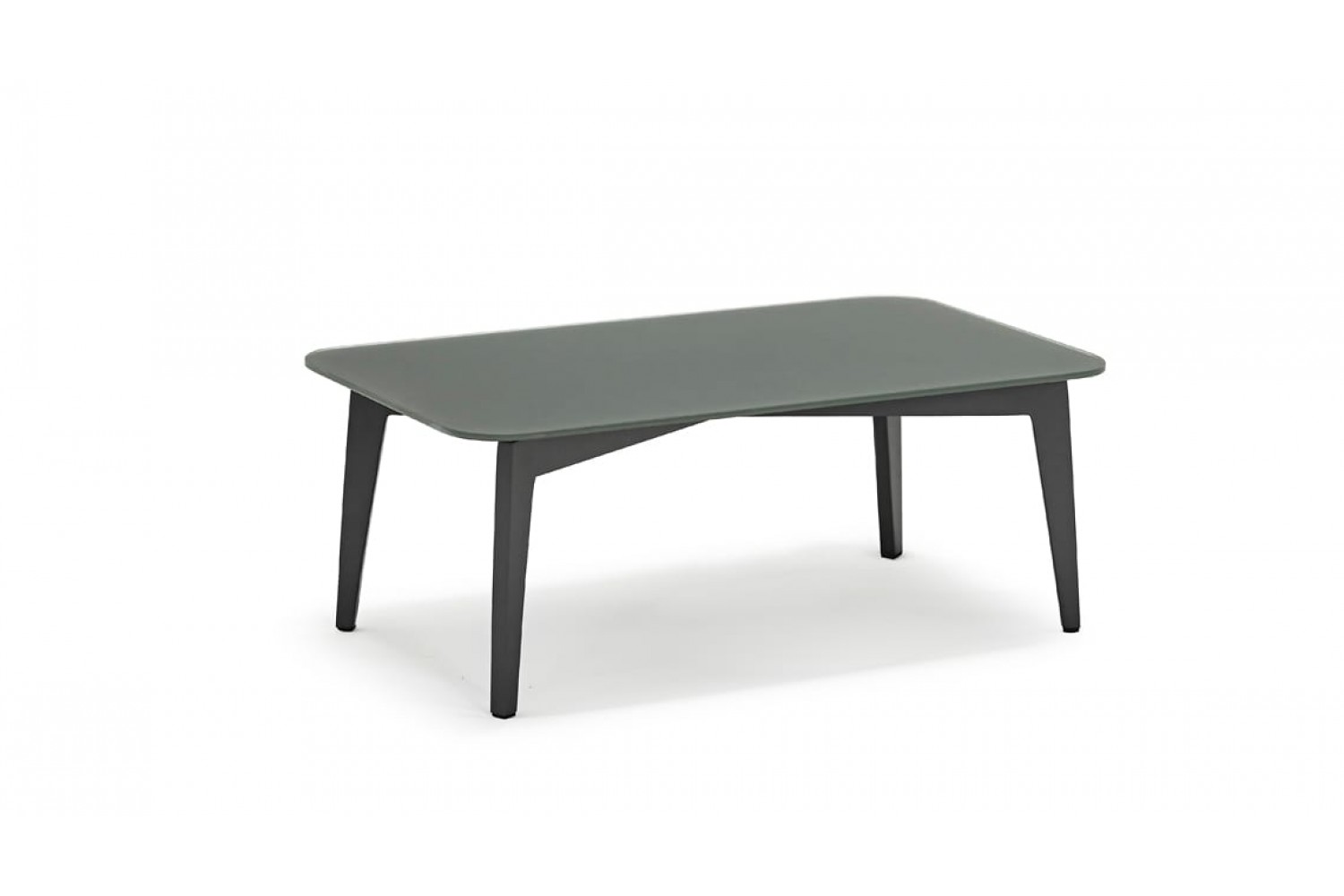 Кофейный стол COUTURE DIVA 90 x 55 Антрацит/Серый