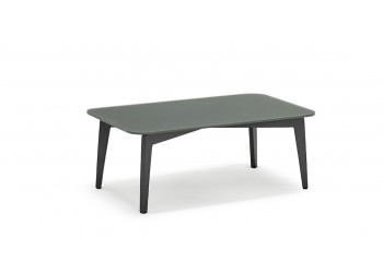 Кавовий стіл COUTURE DIVA 90 x 55 Антрацит/Сірий