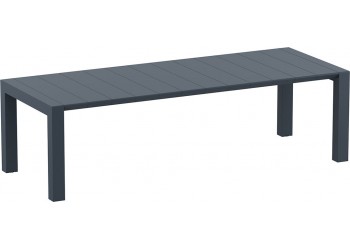 Обідній стіл SIESTA VEGAS XL (dark grey)