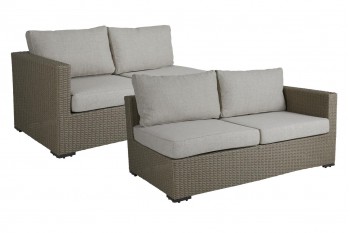 Диван 2-х місний з лівим та правим підлокітниками Brafab Funkia 3895HV-20-02