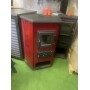 Піч на дровах MBS CORNER  MB-05 червона