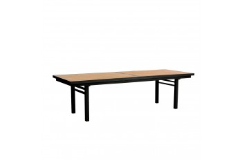 Обідній розкладний стіл Higold Nofi black 680189 