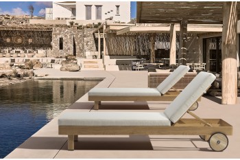 Шезлонг COUTURE LOUNGE 92415510 Бежевий