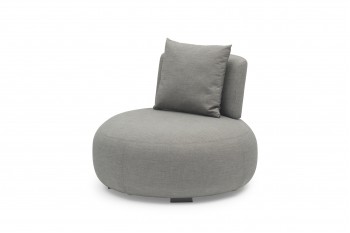 Крісло без підлокітникІв COUTURE BUBBLE 92215100 Антрацит