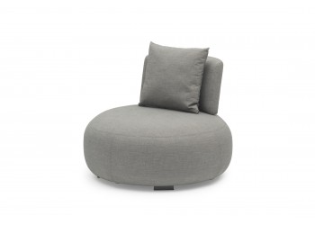 Крісло без підлокітникІв COUTURE BUBBLE 92215100 Антрацит