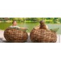 Крісло Apple Bee Cocoon 130 х 130 Mocca/Green