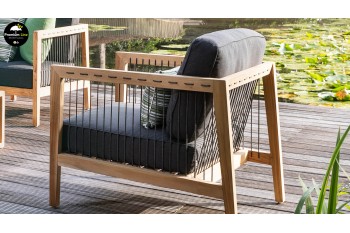Крісло Apple Bee La Croix 72 х 85 Natural/Black